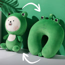 Plushformers 2-in-1 Convertible Neck Pillow