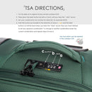 Verage Toledo III Anti-Bacterial Softside Luggage 19" Carry-on