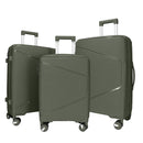 Omaska EdgeFlow Hardcase Spinner 3pc Set Luggage