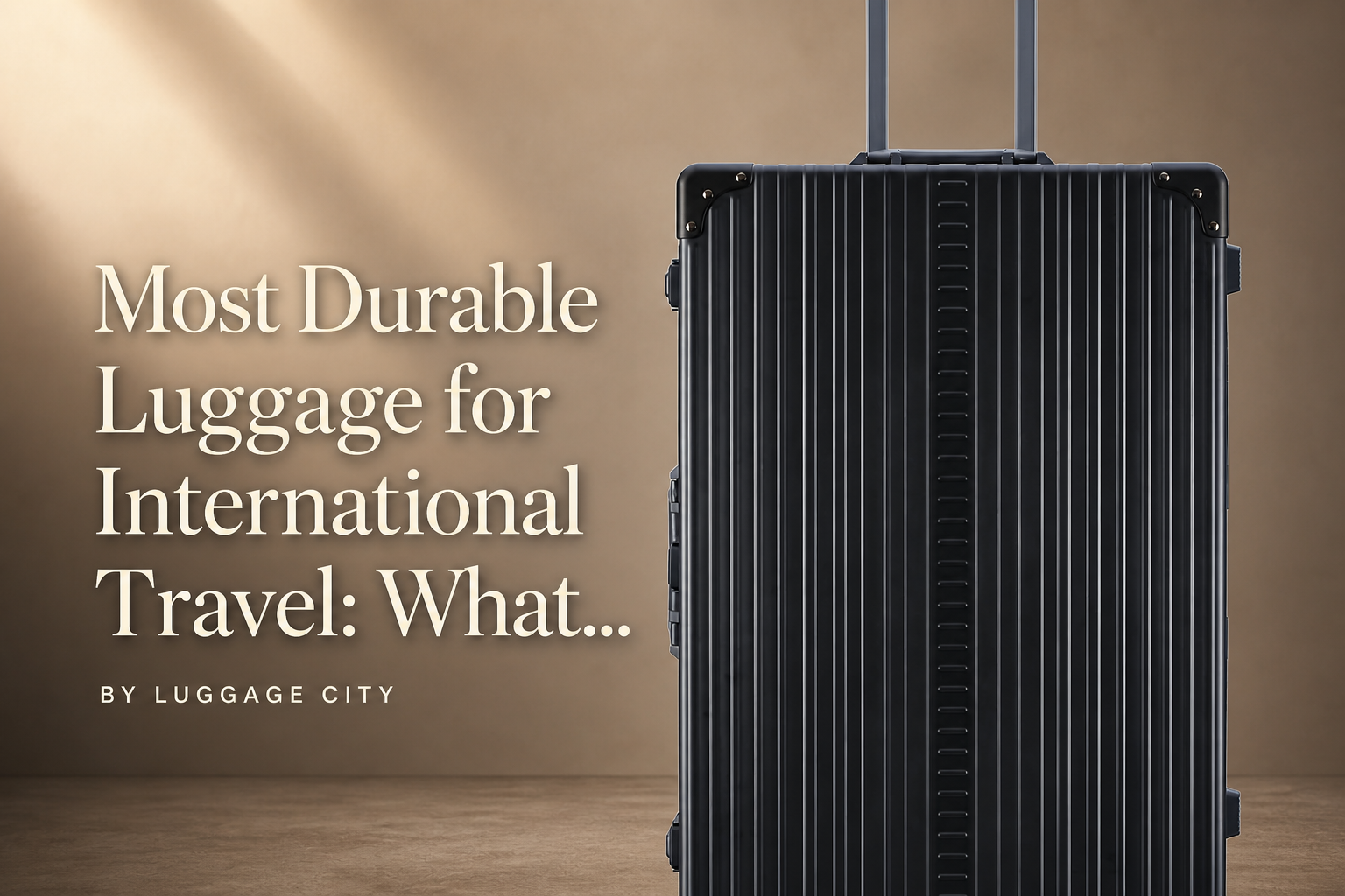 Most Durable Luggage for International Travel: What Actually Holds Up