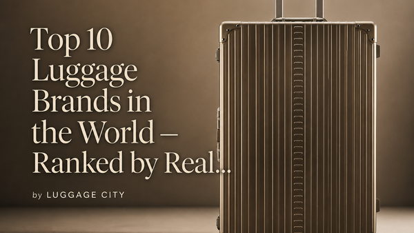 Top 10 Luggage Brands in the World — Ranked by Real Travel Performance