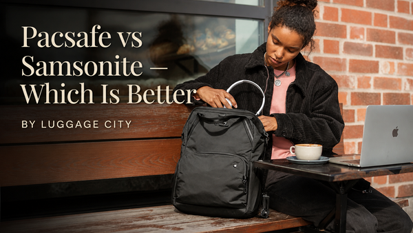 Pacsafe vs Samsonite — Which Is Better? | Luggage City