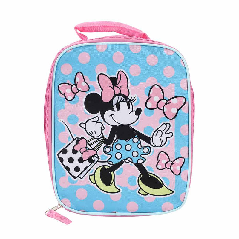 Minnie Mouse Be Kind Be True Be Brave Be You Kids 14" Backpack and Lunch Bag 4 Piece Set