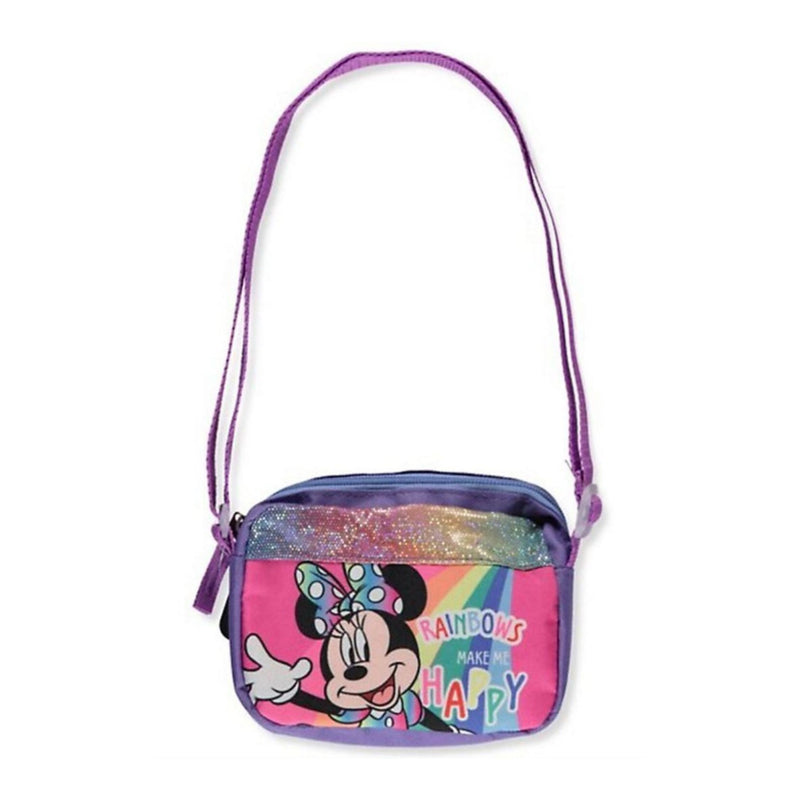 Disney Mini Mouse Crossbody Rainbow Purse Handbag