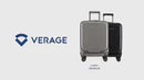 Verage Leader II Hardside Anti-Bacterial Luggage Set 16.5" + 25"