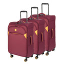 Verage Cambridge Softside Anti-Bacterial Luggage 3 Piece Set (18.5" + 24" + 29")