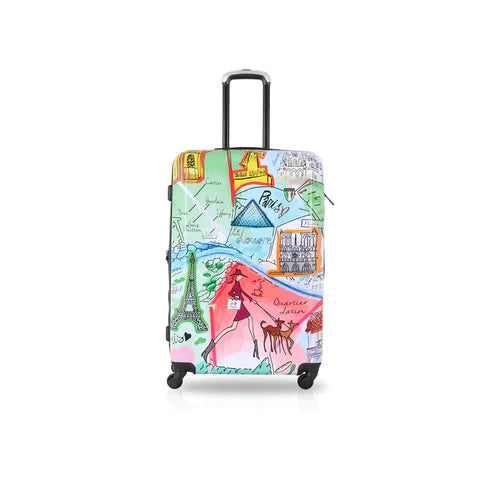 Tucci J'AIME PARIS PC Hardside Luggage SET (20", 24", 28")