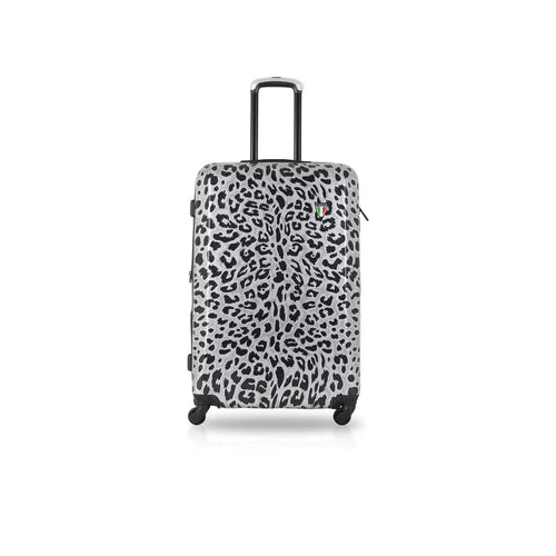 Tucci WINTER LEOPARD 3 PC Hardside Luggage Set (20", 24", 28")