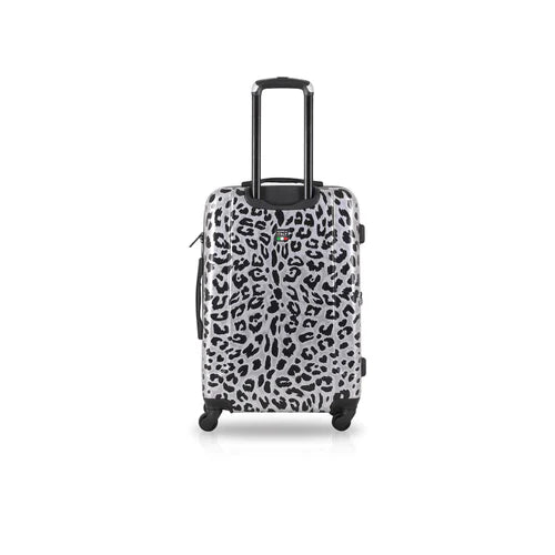 Tucci WINTER LEOPARD 3 PC Hardside Luggage Set (20", 24", 28")