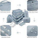 8 pcs Set Travel Luggage Organizer Packing Cube