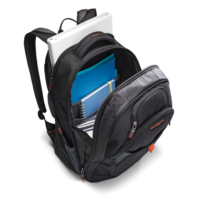 {{ backpack }} {{ anSport City View Remix (City Scout) Backpack SuccessActive }} - Luggage CitySamsonite {{ black }}