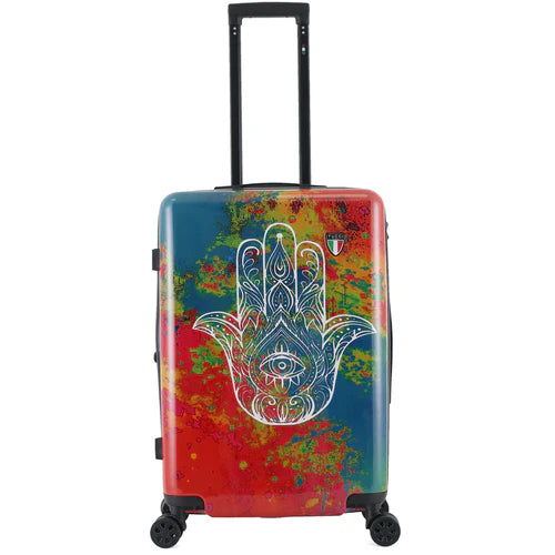 Tucci Exotic Hamsa PC Hardside Luggage SET (20", 24", 28")