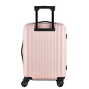 Claxton Zipper Spinner Hardshell Luggage 3 Piece Set