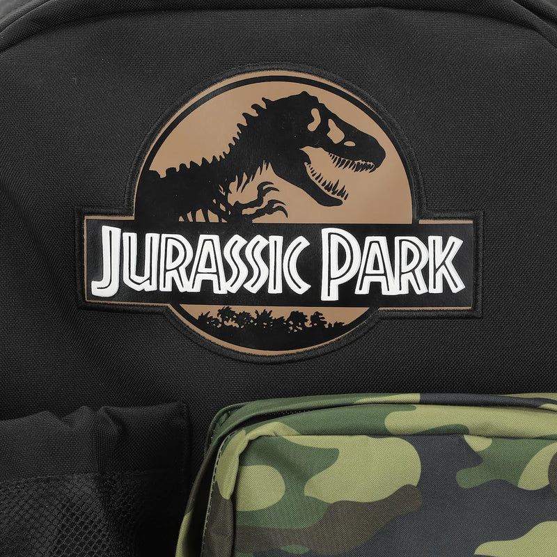 Jurassic Park Camouflage 18" Backpack with Hydration Pocket