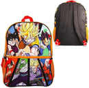 Bioworld Dragon Ball-Z 5Pcs Backpack Set