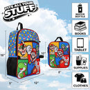 Bioworld Nintendo - Super Mario 5 Piece Backpack Set