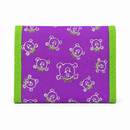 Little Miss Naughty Purple Trifold Wallet