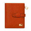 JCCS Women’s Genuine Leather Long Bifold Wallet with Central Zip Coin Pocket