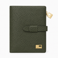 JCCS Women’s Genuine Leather Long Bifold Wallet with Central Zip Coin Pocket
