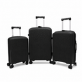 Ensemble de 3 valises rigides à roulettes JetVibe Omaska
