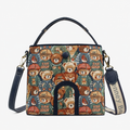 Hazel Leatherette Crossbody Bag