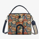 Hazel Leatherette Crossbody Bag