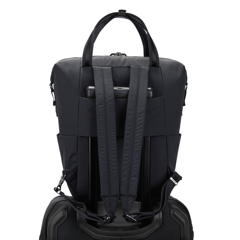 {{ backpack }} {{ anSport City View Remix (City Scout) Backpack SuccessActive }} - Luggage CityPacsafe {{ black }}