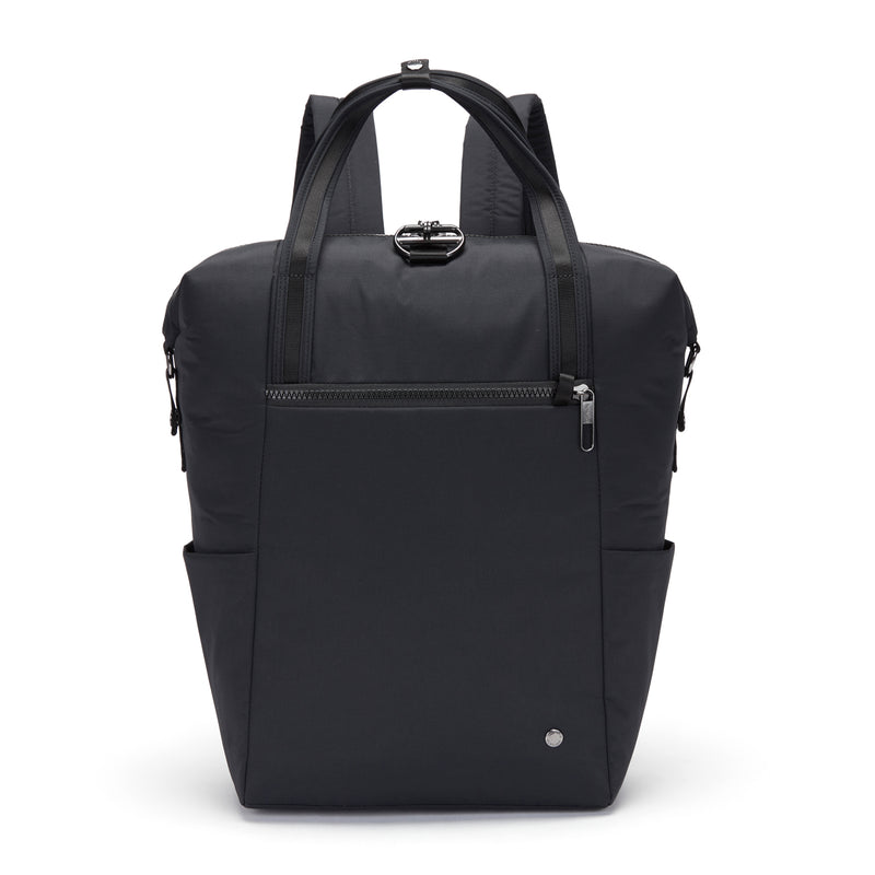 {{ backpack }} {{ anSport City View Remix (City Scout) Backpack SuccessActive }} - Luggage CityPacsafe {{ black }}