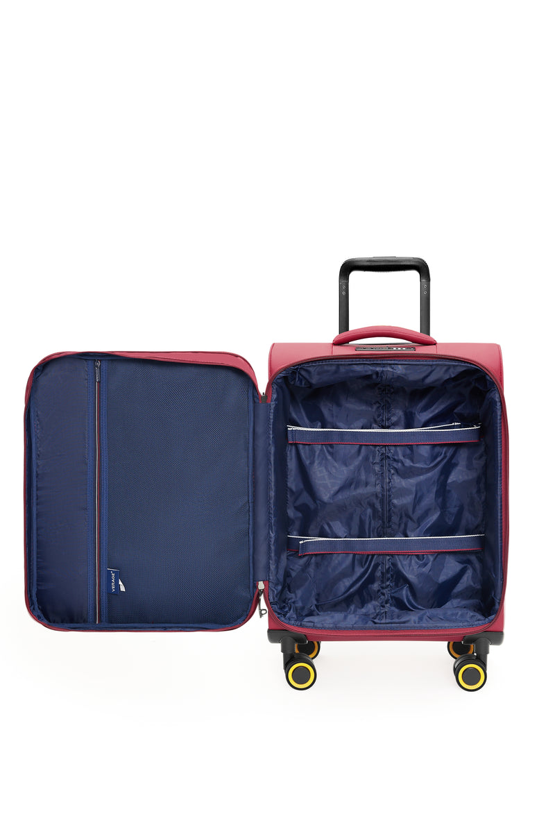 Verage Cambridge 18.5" Carry-on Softside Anti-Bacterial Luggage