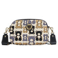 Sophia Leatherette Crossbody Bag