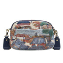 Sophia Leatherette Crossbody Bag