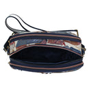 Sophia Leatherette Crossbody Bag