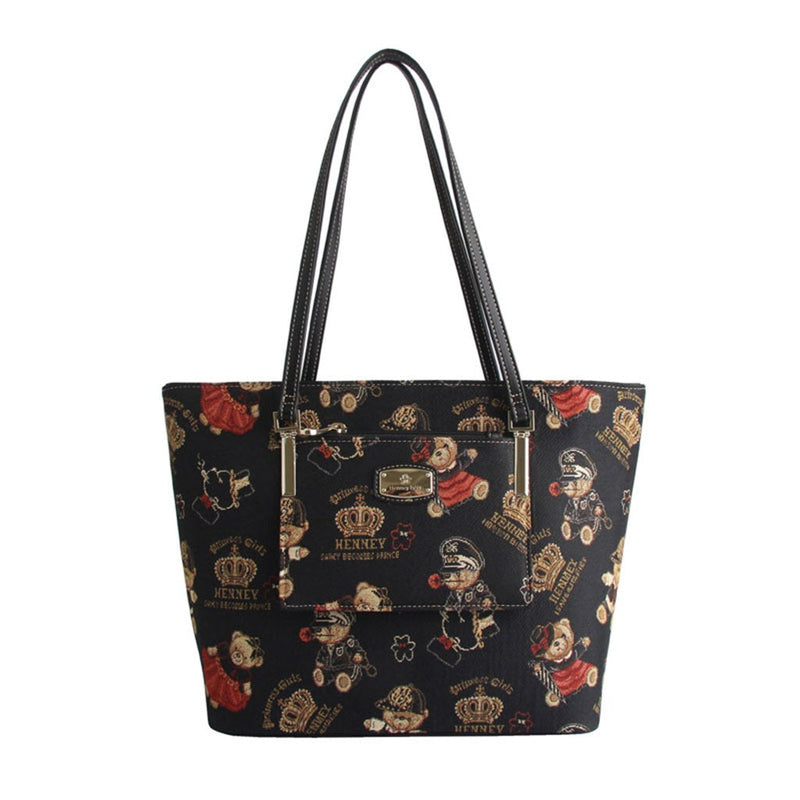 henney-bear-shoulder-tote-bag