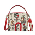 Hazel Leatherette Crossbody Bag