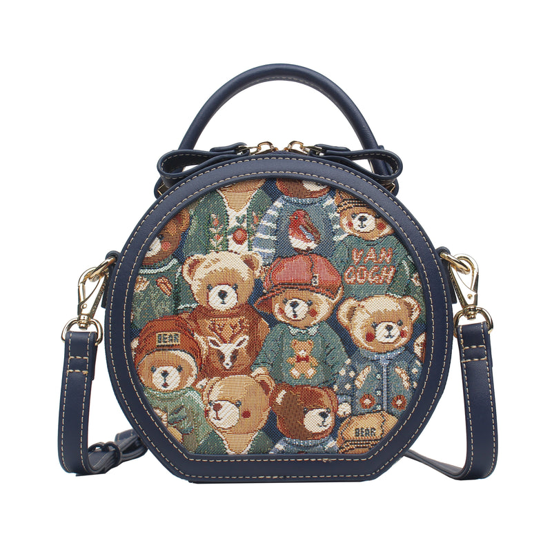 Uriel Round Crossbody Bag