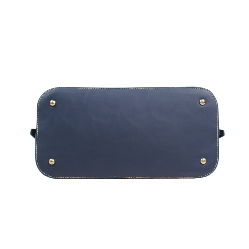 Trevor Leatherette Top Handle Bag