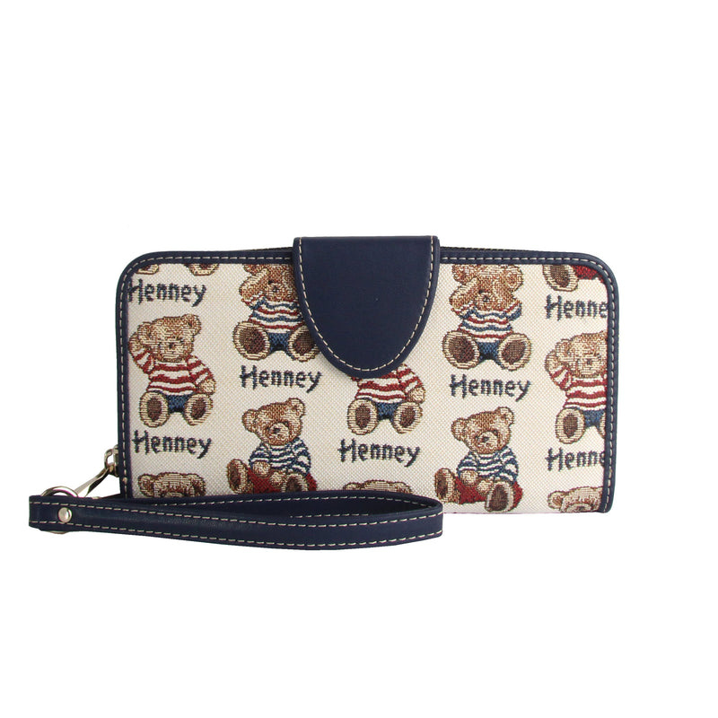 Henney Bear Wristlet Purse