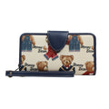 Henney Bear Wristlet Purse