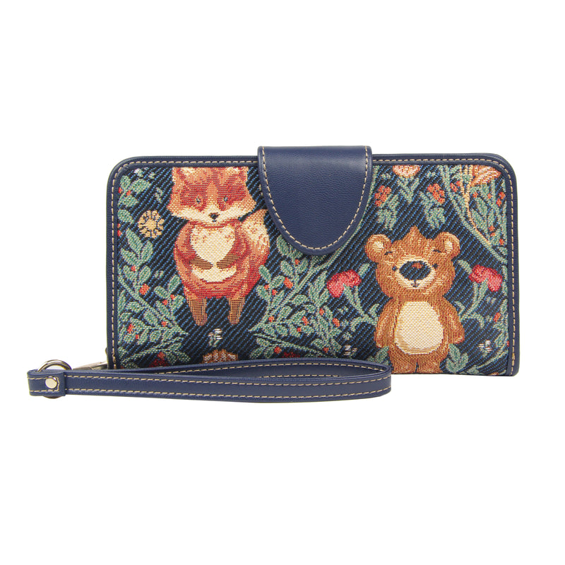 Henney Bear Wristlet Purse