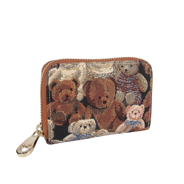 Henney Bear Wristlet Purse