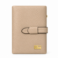 JCCS Women’s Genuine Leather Long Bifold Wallet with Central Zip Coin Pocket
