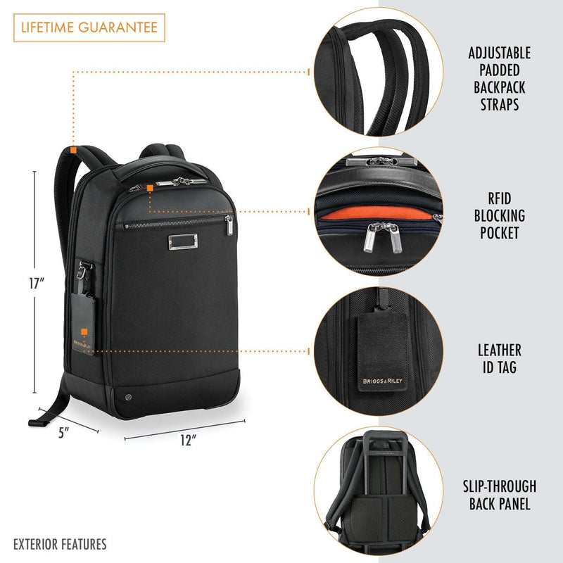 {{ backpack }} {{ anSport City View Remix (City Scout) Backpack SuccessActive }} - Luggage CityBriggs & Riley {{ black }}