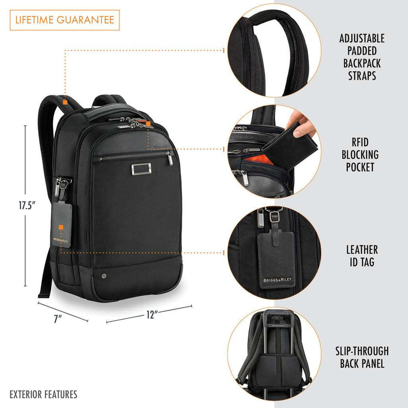 {{ backpack }} {{ anSport City View Remix (City Scout) Backpack SuccessActive }} - Luggage CityBriggs & Riley {{ black }}