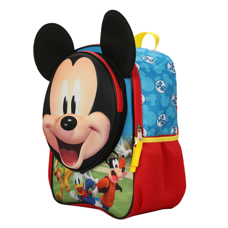 Mickey Mouse Friends Kids 14" Mini Backpack With Ears