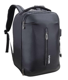 Bestlife 3-in-1 USB Expandable Travel Backpack 15.6”