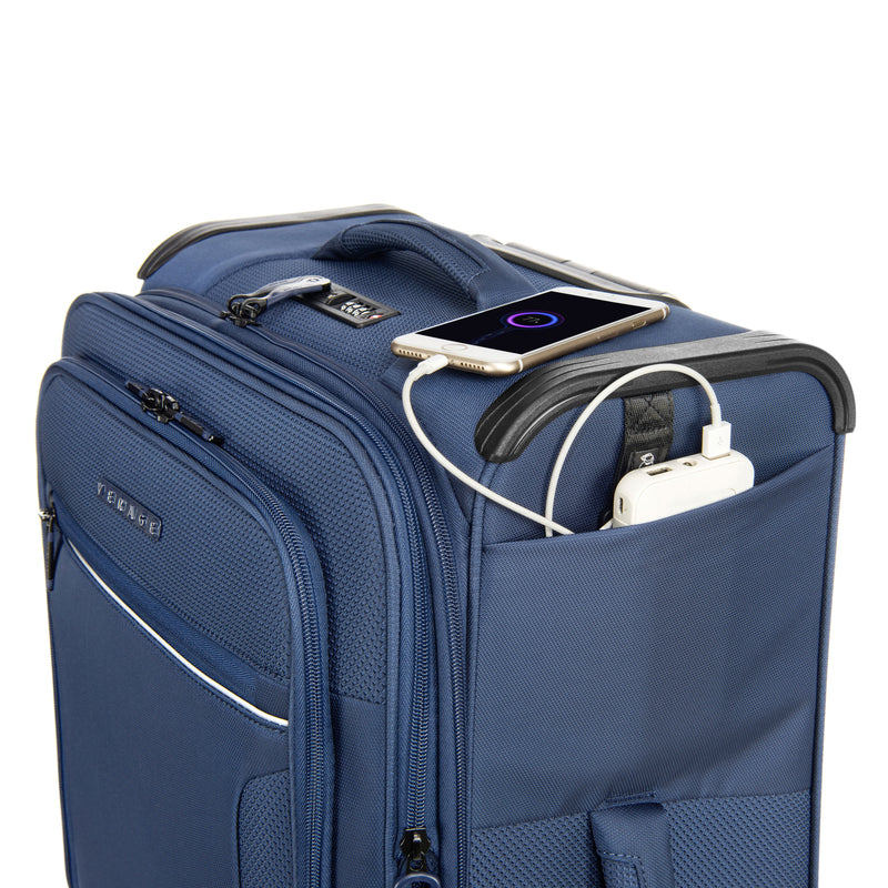 Verage Toledo III Anti-Bacterial Softside Luggage 24" Medium