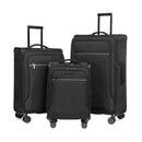 Verage Toledo III Anti-Bacterial Softside Luggage 3 Piece Set (19" + 24" + 29")