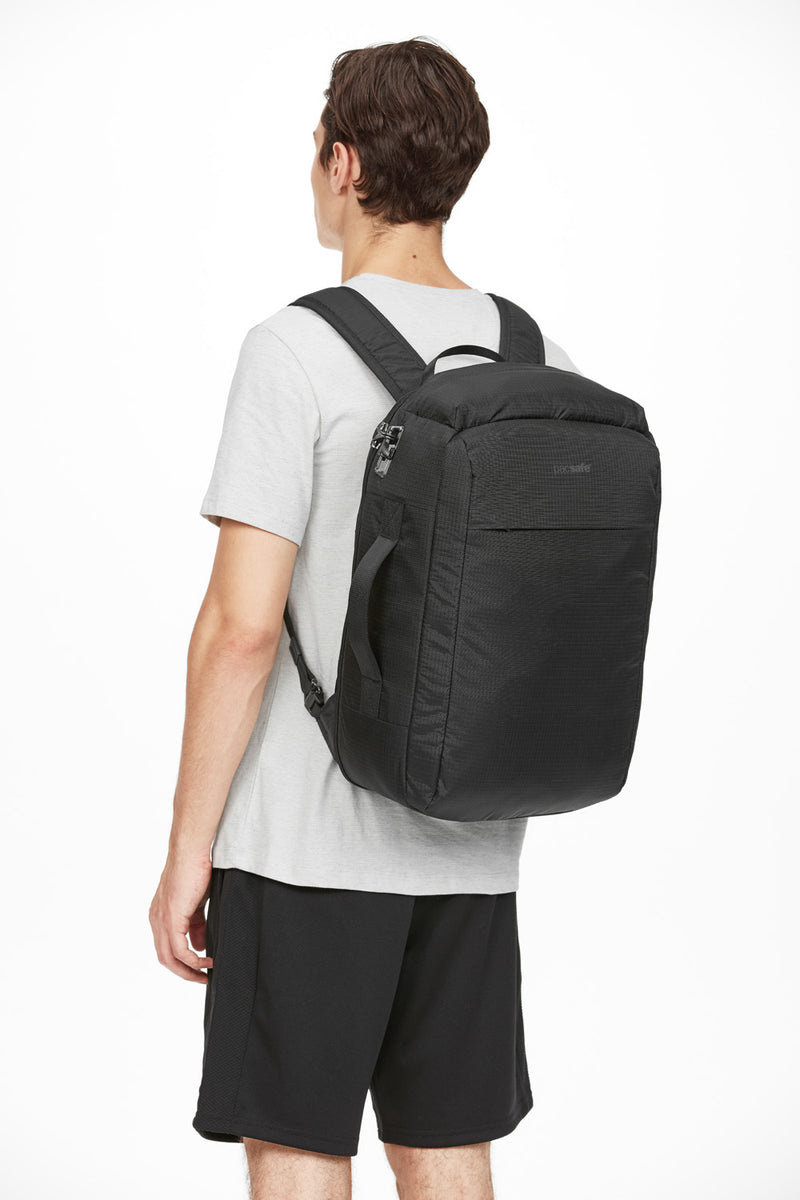 {{ backpack }} {{ anSport City View Remix (City Scout) Backpack SuccessActive }} - Luggage CityPacsafe {{ black }}