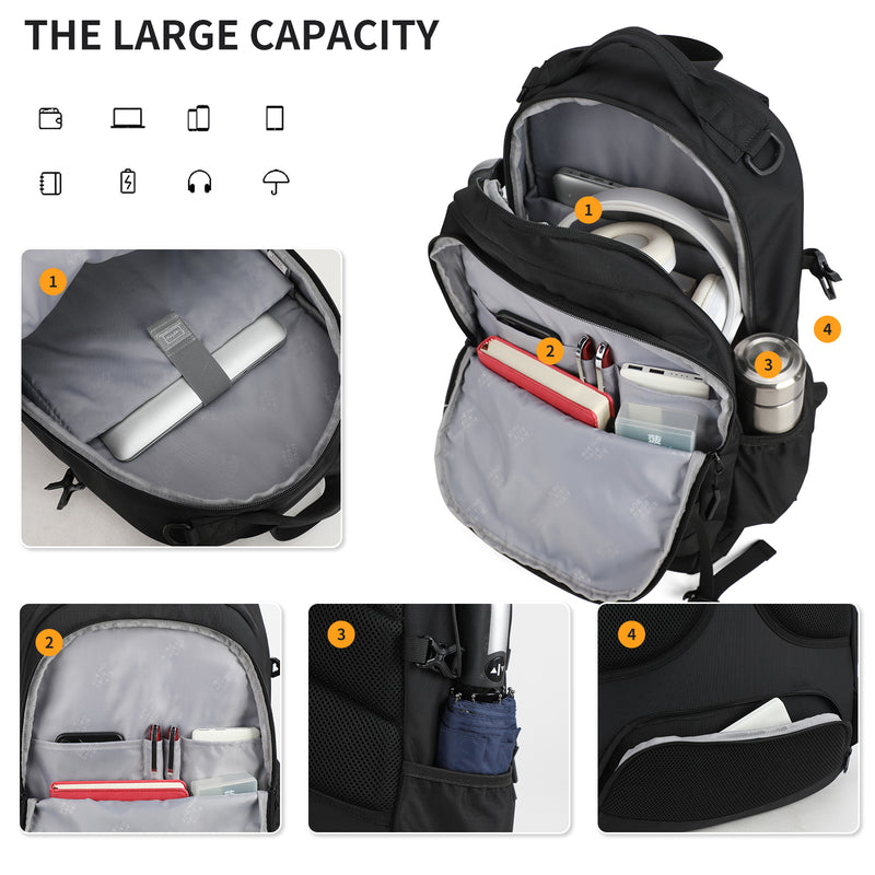 {{ backpack }} {{ anSport City View Remix (City Scout) Backpack SuccessActive }} - Luggage CityAoking {{ black }}