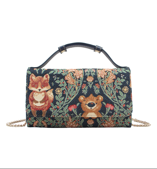 Henney Bear Clutch Bag